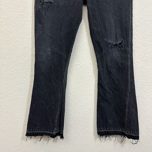 CITIZENS OF HUMANITY COH Sasha Twist Flare Crop Jeans Low Slung Flare - Picture 6 of 16